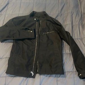 Banana republic nylon black jacket, waterproof